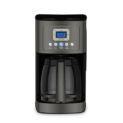 Cuisinart DCC-3200BKS Perfectemp Coffee Maker, 14 Cup Glass Carafe Black Stainless Steel