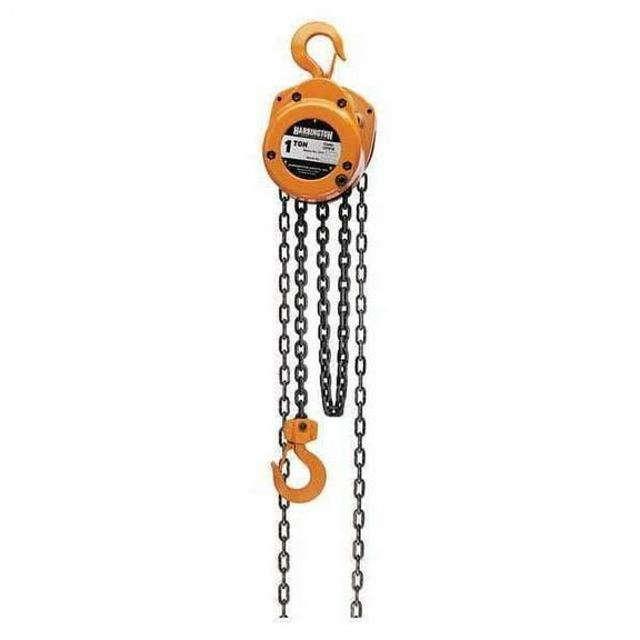Harrington Manual Chain Hoist,2000 lb.,Lift 20 ft. CF010-20