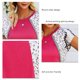 thumbnail image 5 of Camiseta de verano para mujer, camiseta de manga corta con estampado de leopardo para mujer, camiseta de manga corta con estampado de leopardo, máxima eficiencia, 5 of 6