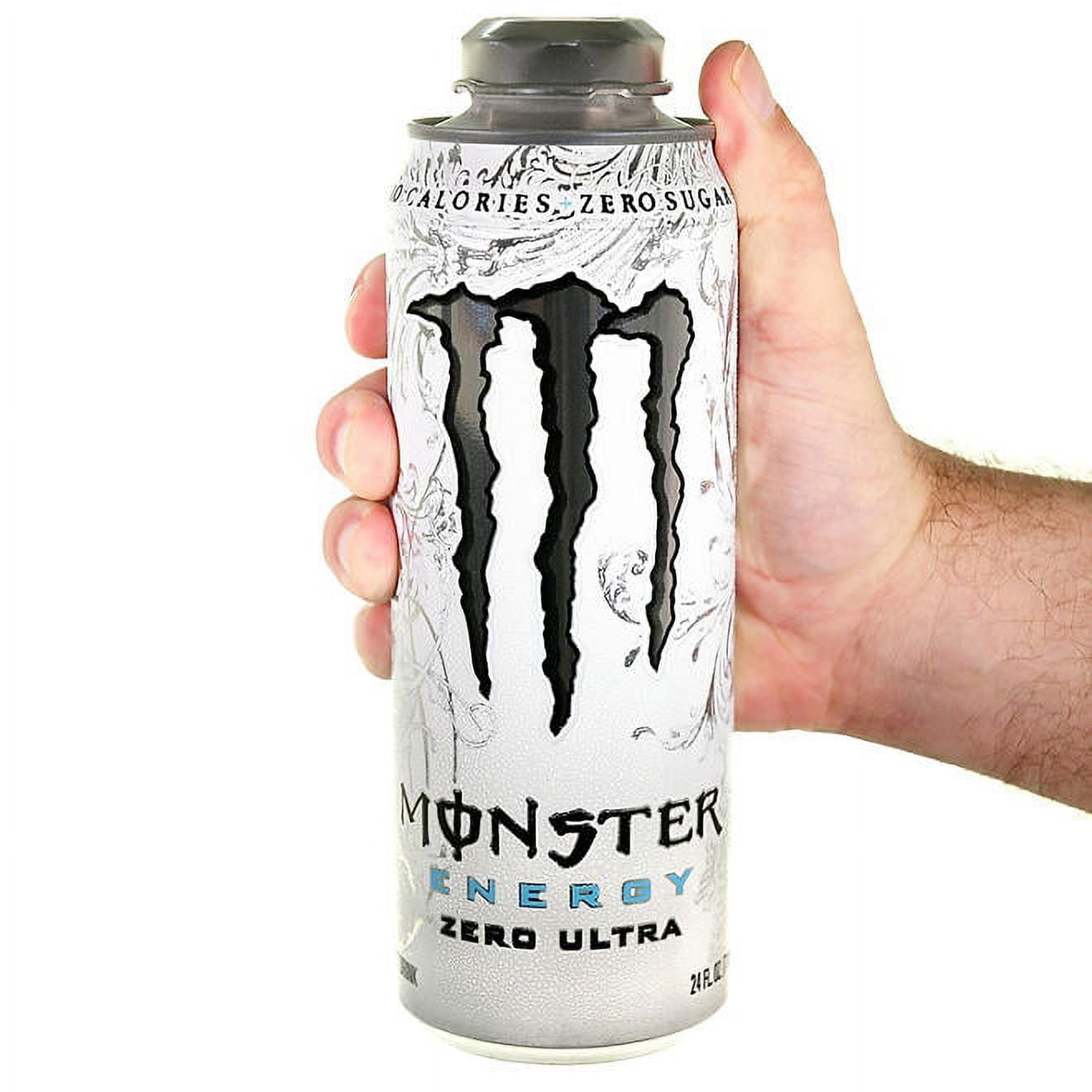 Monster Energy Mega Ultra Zero Cans, 24 Oz - Pack of 12