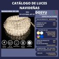 thumbnail image 5 of Manguera Navideña LUZ led DOSYU BLANCO CALIDO 50 metros DY-ICE50M-MT-3C, 5 of 5