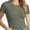 Deep Gray, variant on Women's Basic Solid Active Soft Short Sleeve Crew Neck Top T-Shirts