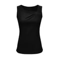 thumbnail image 3 of Posijego Women's Tank Tops Wide Strap Camisoles Tops Sleeveless Shirts for Women Athletic Workout Running Yoga Tank Tees, 3 of 6