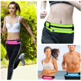 thumbnail image 3 of Bolsa deportiva, riñonera para correr, cinturón de bolsillo para trotar, portátil, impermeable, riñonera para ciclismo, bolsa deportiva de viaje a la moda para hombres y mujeres, 3 of 5