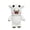 White, variant on Brenberke Highland Cow Soft Plush Toy,Furry Cuddly Runn"g Cow Stuffed Animal,Soft Comfort Plush Doll Stress Relief Emotional Support Home Decor,Ideal 2026 Year of Horse Valent"e Birthday Gift 23.6"
