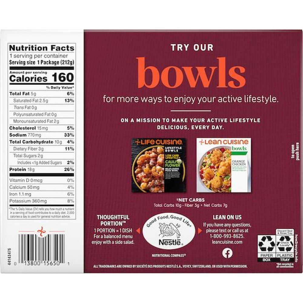 Lean Cuisine Steak Tips Portobello, 7.5 Ounce -- 12 per Case.
