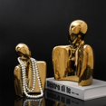 thumbnail image 5 of Hugging Couple Sculpture Tatue Decoration Ornaments Exquisite Design Office Bookshelf Desktop Decorations, 5 of 5