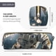 thumbnail image 3 of Fotbe Astronaut Soccer Field Estuche para Lápices de Cuero con Estampado, Estuche con Cremallera Resistente, Organizador Compacto y Elegante para Papelería, 3 of 7