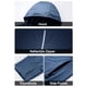 thumbnail image 2 of Chaqueta con capucha para hombre Cremallera completa Protección solar Manga larga con orificio Abanopi Blanco/M, 2 of 7