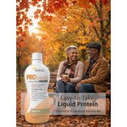 Medtrition Liquid Collagen Peptides Type I & Iii – 15 Grams Protein Per Oz. | Prosource Nocarb Neutral – Pack of 4 Bottles