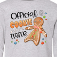 thumbnail image 4 of Inktastic Official Cookie Tester Cute Gingerbread Long Sleeve Youth T-Shirt, 4 of 5