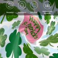 thumbnail image 6 of Pink St. Patrick's Day Cloth Napkins, Green Shamrock Leaves Blue Cloud Washable and Reusable Dinner Napkins Set of 8, Table Napkin for Kitchen Party Birthday Wedding Hotel Housewarming 20"x20", 6 of 9