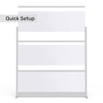 thumbnail image 7 of Luxor Translucence Modular Wall Room Divider System - 70" W x 70" H, Freestanding, 7 of 7