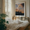thumbnail image 3 of Athenian Sunset Silhouettes - Athens Greece Photography Sunset Silhouette Cityscape Skyline Architecture Moody Oak Framed Wall Art Print 6 x 8 inches, 3 of 12