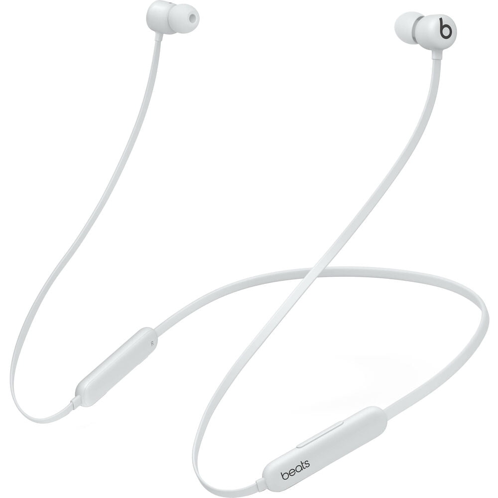 Beats Flex Wireless In-Ear Headphones (Gray) Bundle + Accessories