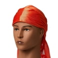 thumbnail image 4 of Red by Kiss Power Wave Silky Durag, Orange, 4 of 7