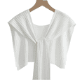 thumbnail image 1 of Vestido de noche cruzado de cachemir, 1 of 5