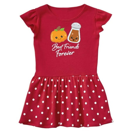 

Inktastic Pumpkin Spice- Best Friends Forever Gift Toddler Girl Dress
