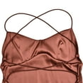 thumbnail image 5 of Seductive Satin Strapless Backless Long Dress With Waist Cinching Tie, 5 of 6