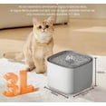 thumbnail image 2 of Fuente para gato bebedero para mascotas filtro 3l Modelo blanco, 2 of 4