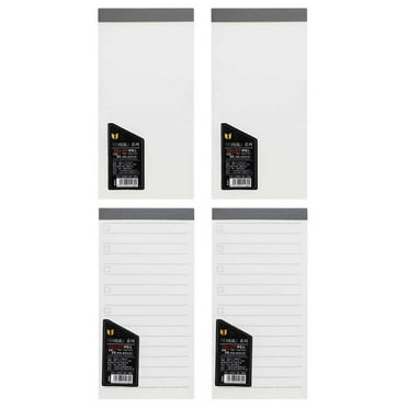 OGITUDE 4Pcs Fresh Notepads Pocket Note Pads Mini Notepads Creative Office Stationeries