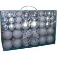 thumbnail image 1 of Conjunto de adornos de bolas de Navidad, decoraciones estacionales de árbol de Navidad para decoración para fiesta de boda navideña, 1 of 5