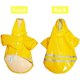 thumbnail image 3 of Dog Raincoat Waterproof Coats For Dogs Lightweight Rain Jacket Breathable Rain Poncho Hooded Rainwear-Yellow L, 3 of 4