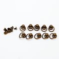 thumbnail image 4 of veasfak 10 Sets O- Head Button Stud Screwback for Wallet Chain Connector Bronze, 4 of 9