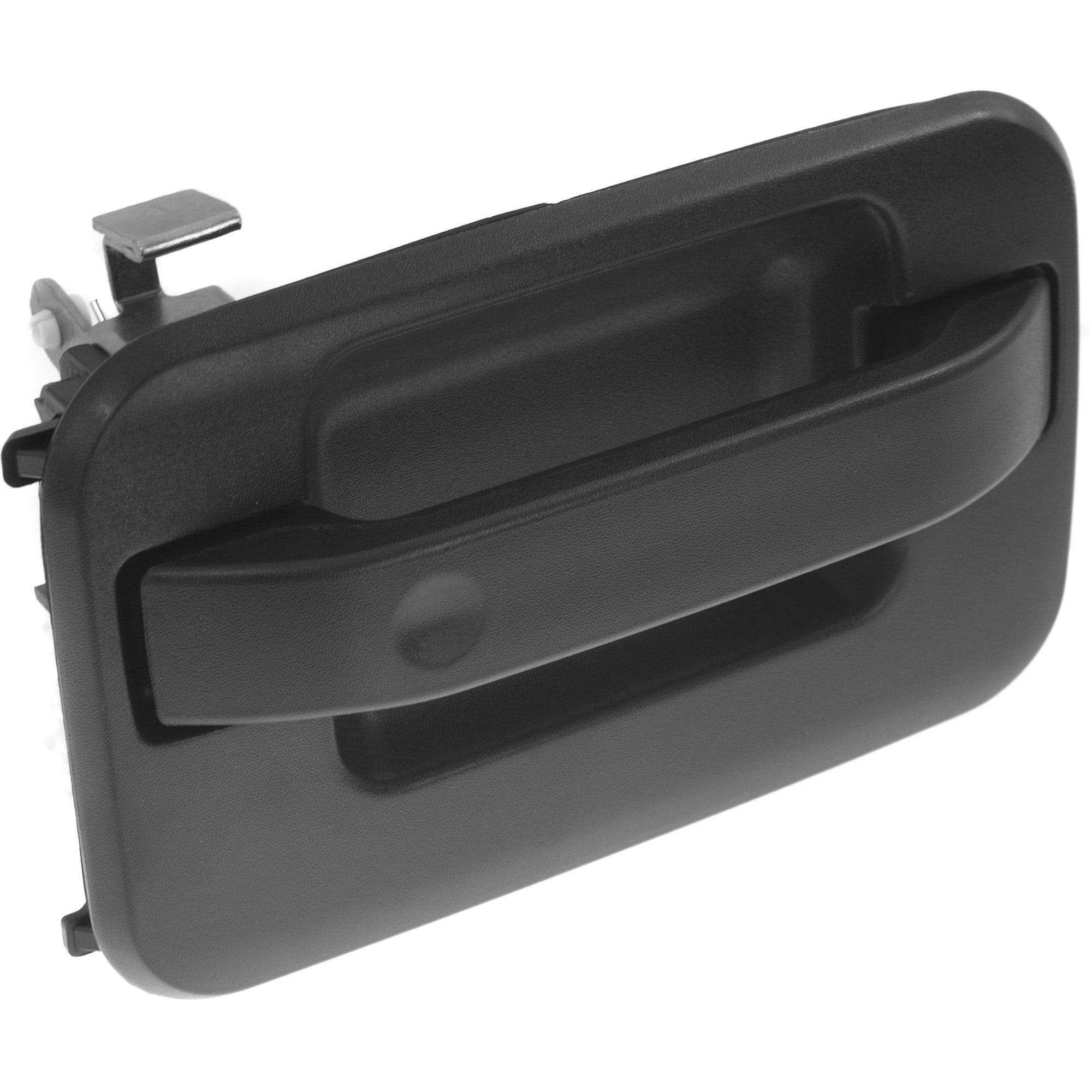 Replacement RF46210041K Exterior Door Handle Compatible with 2006-2008 Lincoln Mark LT 2004-2014 Ford F-150 Front or Rear, Right Passenger Textured Black