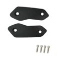 thumbnail image 2 of DYNWAVECA 2 Pieces Motorcycle Mirror Block Off Plates Decoration Rearview Mirror Parts Black, 2 of 9