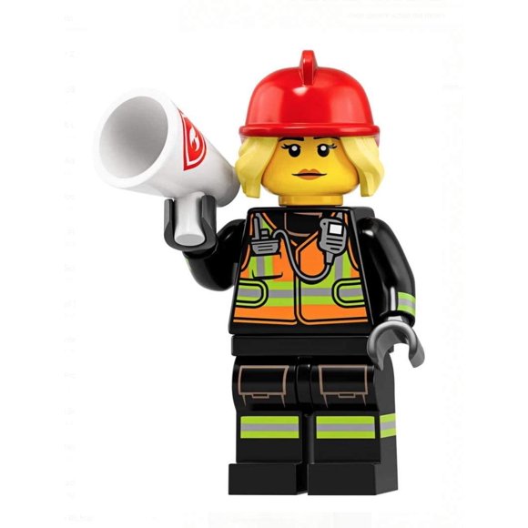 LEGO Minifigures Series 19: Female Fire Fighter Minifigure 71025
