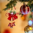 thumbnail image 3 of Vikakiooze 2023 Christmas Tree Ornaments Jingle Bell Hanging Pendant Xmas Home Party Decorations, 3 of 9