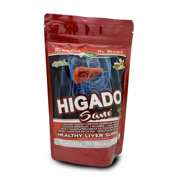Higado Sano/Healthy Liver Support. Herbal Tea. Net Wt 3.5oz (99g)