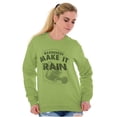 thumbnail image 3 of Funny Gardeners Make It Rain Humor Sweatshirt for Men or Women Brisco Brands 5X, 3 of 6