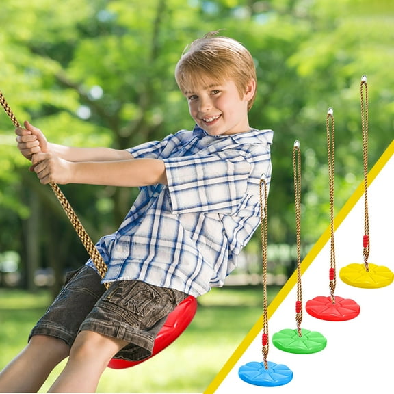 Sokhug Disc Tree Swing - Swing for Backyard, Outdoor Swing, Swingset Outdoor for Kids, Easy Installation, Heavy Duty, Adjustable