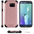 thumbnail image 2 of ROSE GOLD PINK MATTE SLIM DUO-SHIELD CASE COVER FOR SAMSUNG GALAXY S6 EDGE PLUS SM-G928, 2 of 4