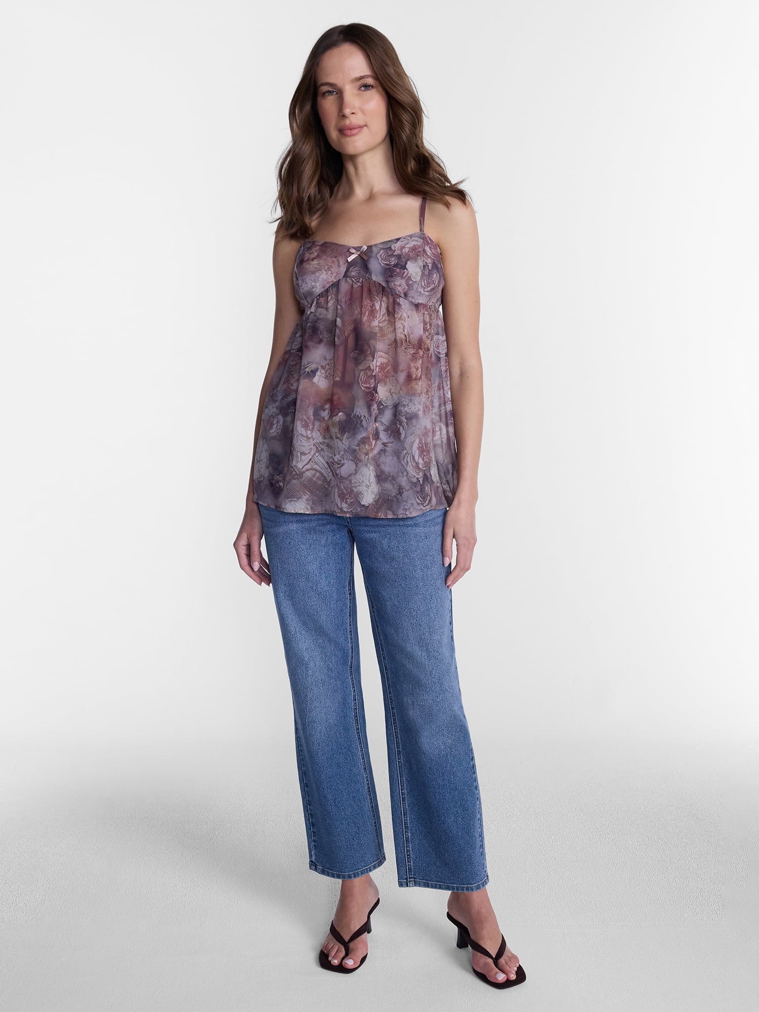 Madden NYC Women’s Babydoll Tank Top, Sizes XXS-XXL
