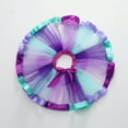thumbnail image 6 of Spazoro Toddler Girls Tutu Dance Skirts, Rainbow Leisure Bow Knot Mesh Princess Skirts for Child Girls Purple Size 9-11 T, 6 of 9