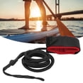 thumbnail image 4 of Accessoires de Surf Surf, Surf Kayak Leash Corde SUP Leash Durable Haute Résistance avec Matériau PVC pour le Surf pour Planche de Surf Noir, Couleur Rouge Noir, 4 of 8