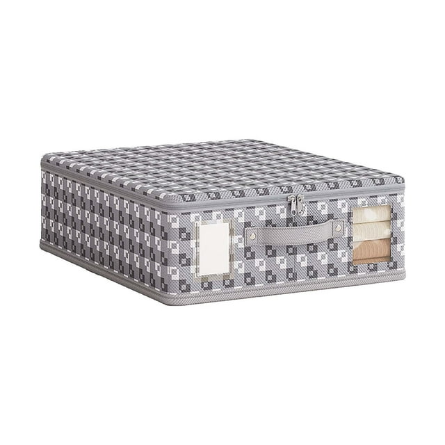 Ohufall Non-woven Fabric Bed Sheet Set Four Piece Storage Box With Lid Storage Supplies Storage Box Drawer Storage Box Storage Boxes For Organizing Plastic Storage Bins Storage Bins