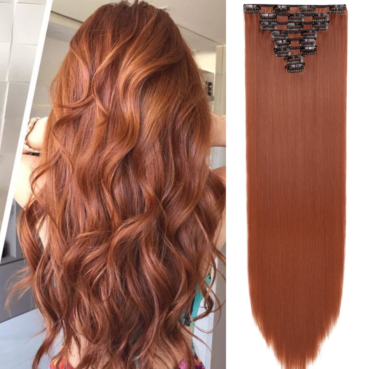Red Hair Extensions