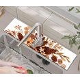 thumbnail image 1 of Kitchen Sink Splash Guard Faucet Mat -1 PC Super Absorbent Fast Drying Mat Sink Gadgets-Splash Guard Behind Faucet Drip Catcher for Kitchen, Bathroom,Sink Mat, Dish Drying Mat, Bathroom(23.5" X 5.5" ), 1 of 5