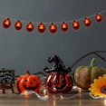 thumbnail image 3 of Cuerdas y cuerdas de luz naranja de 150x8cm, 1 pieza, lámpara con forma de dibujos animados de Halloween, cadena de luz decorativa, kaili Sencillez, 3 of 3