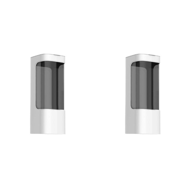 (2-Pack) Rinsvye Wall Mounted Paper Cup Yogurt Organizer for Fridge Dispenser Pull Type Holder Wine Glasses Stand Hanging Disposable Cups Bathroom Cup Wine Rack Shelf Dispenser for Home office Gym