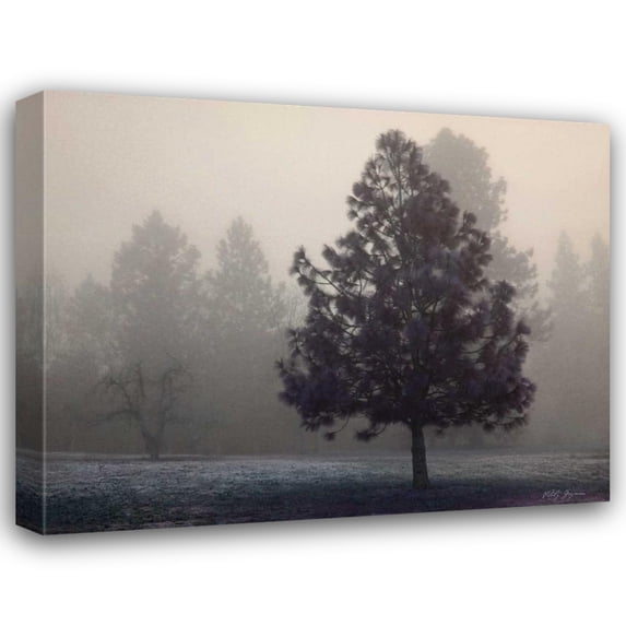 Vitaly Geyman 44x36 Gallery Wrapped Canvas Wall Art Titled - Silent Night
