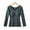 Blue, variant on COM1950s Women's Winter Leggings, Women's Winter Self-Heating Lace Warm and Seamless Fleece Bottoming Cold-Proof
