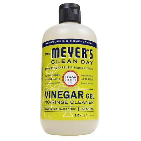 Mrs. Meyer's Clean Day Vinegar Gel Cleaner, Lemon Verbena, 12 (Best Vinegar For Cleaning)