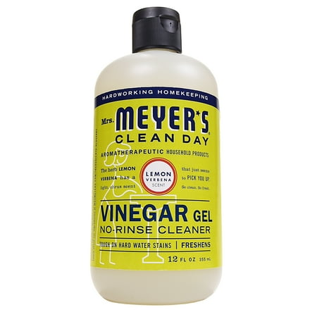 Mrs. Meyer's Clean Day Vinegar Gel Cleaner, Lemon Verbena, 12 (Best Vinegar To Clean With)
