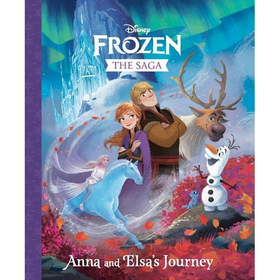 The Frozen Saga: Anna and Elsa's Journey (Disney Frozen), (Hardcover)