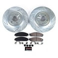 thumbnail image 4 of PowerStop Front Z23 Evolution Sport Carbon-Fiber Ceramic Brake Pad and Drilled & Slotted Rotor Kit Fits: CHRYSLER DODGE Select Models K2560, 4 of 4